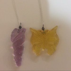 Glass  necklaces 2